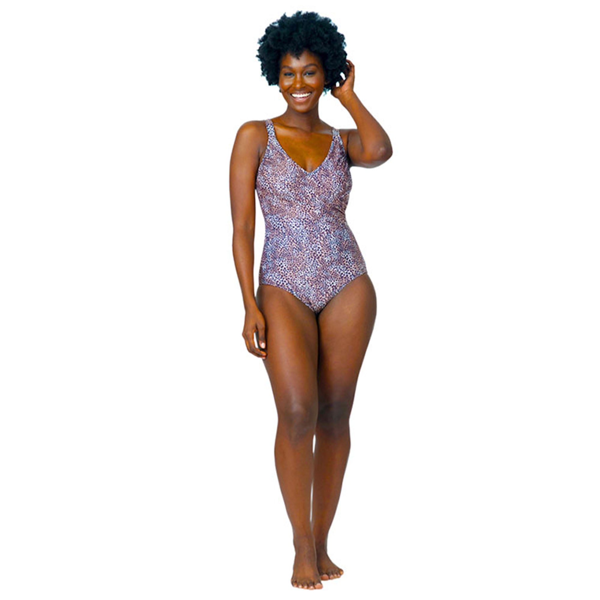 Ultimate Caribbean Bliss: Full Coverage One-Piece Swimsuit