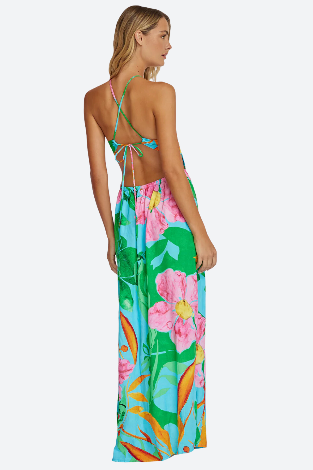 Premium PQ Swim Seraphina Maxi Dress - Zinnia Print