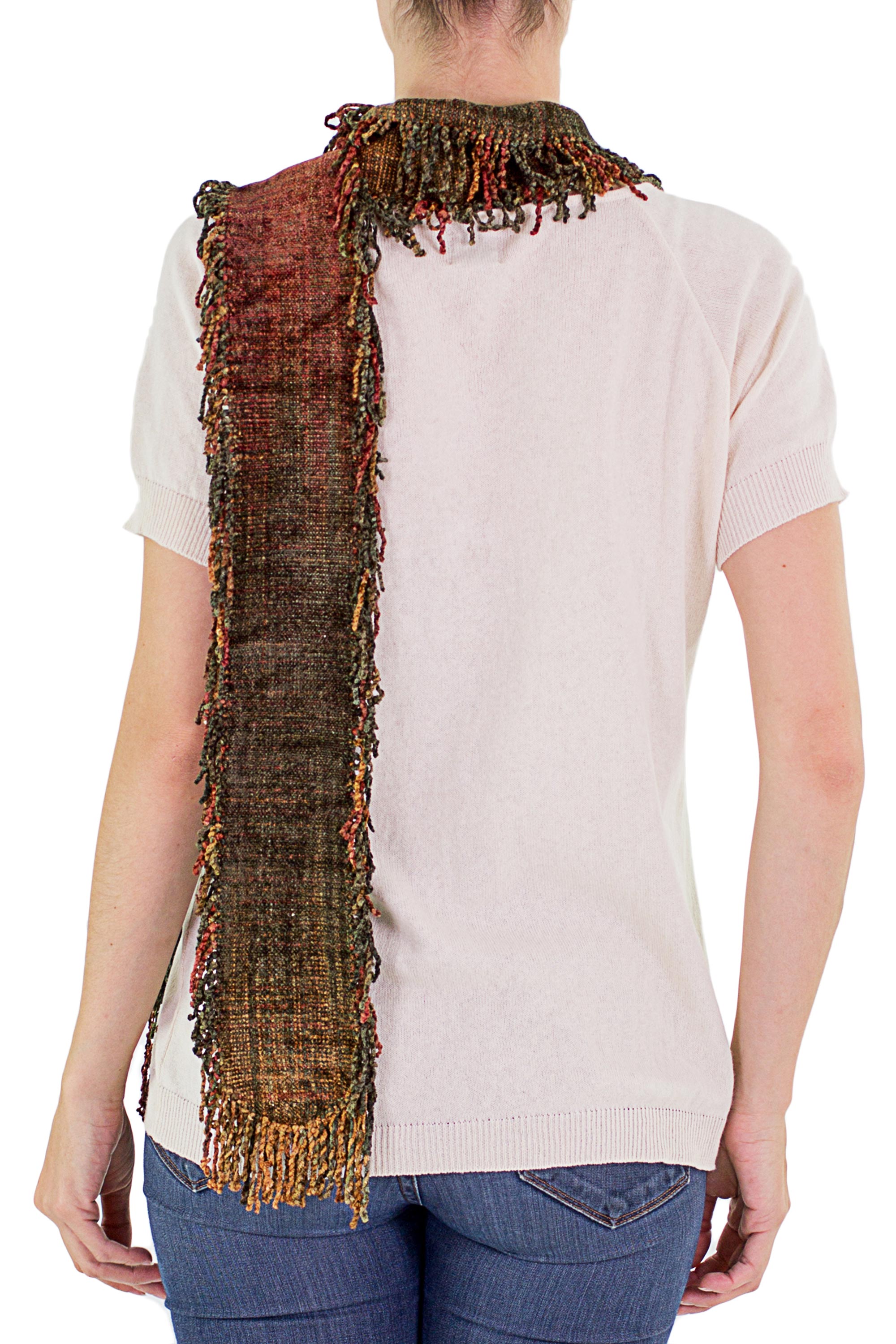 Premium Pacaya Volcano Bamboo Scarf - Handwoven Elegance