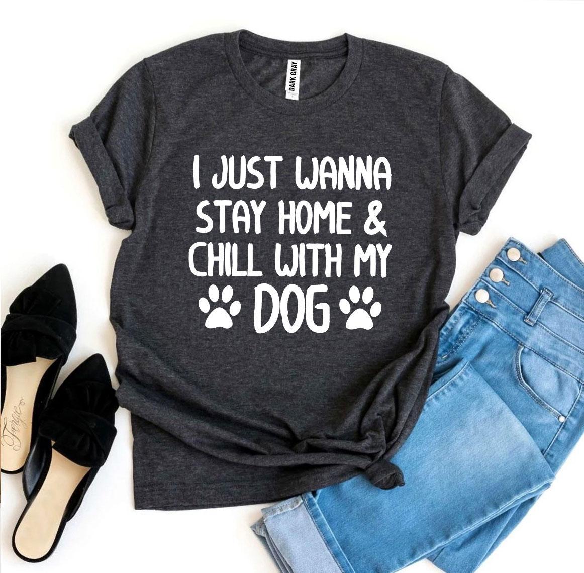 Ultimate Stay Home & Chill With My Dog Premium T-Shirt