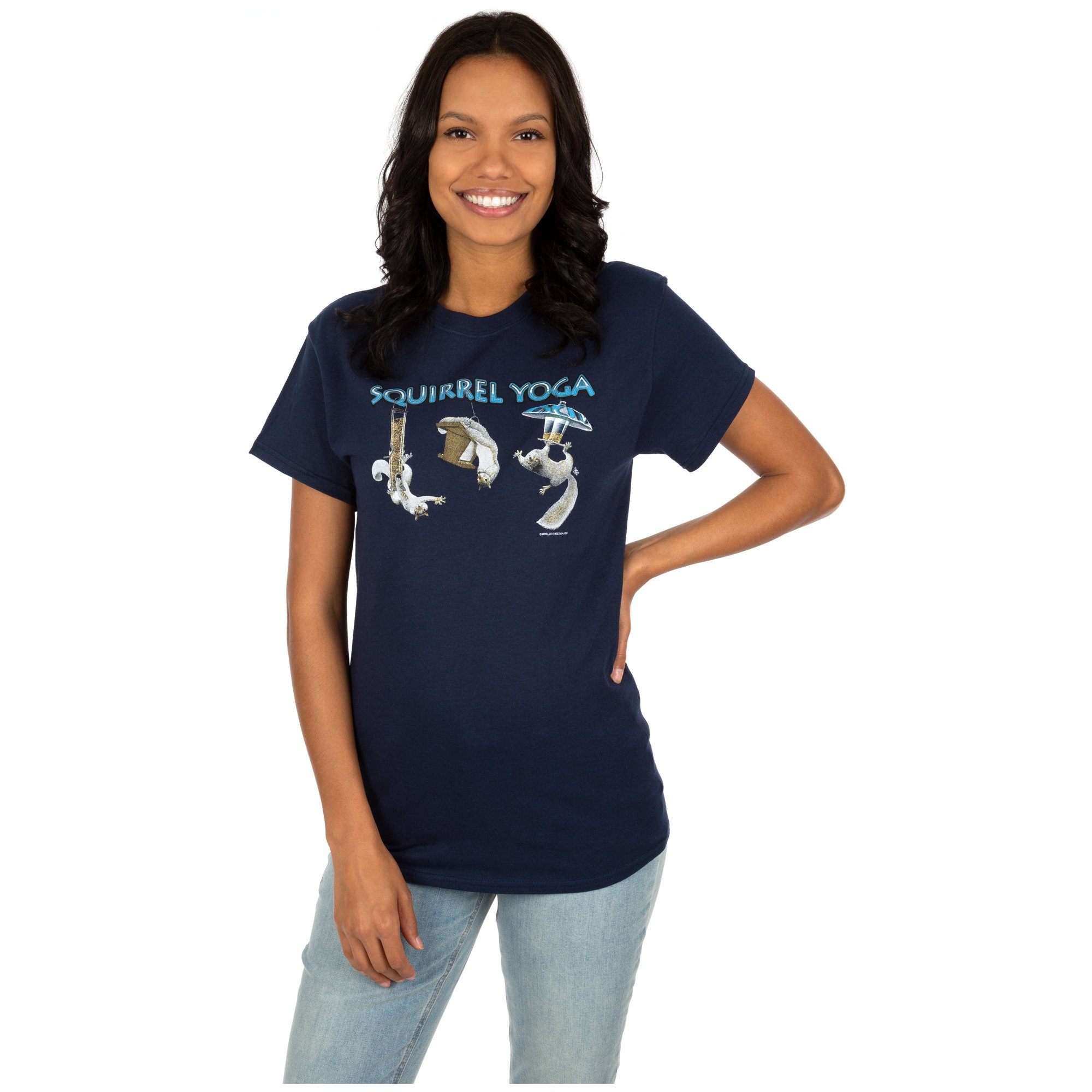 Ultimate Squirrel Zen Yoga Tee