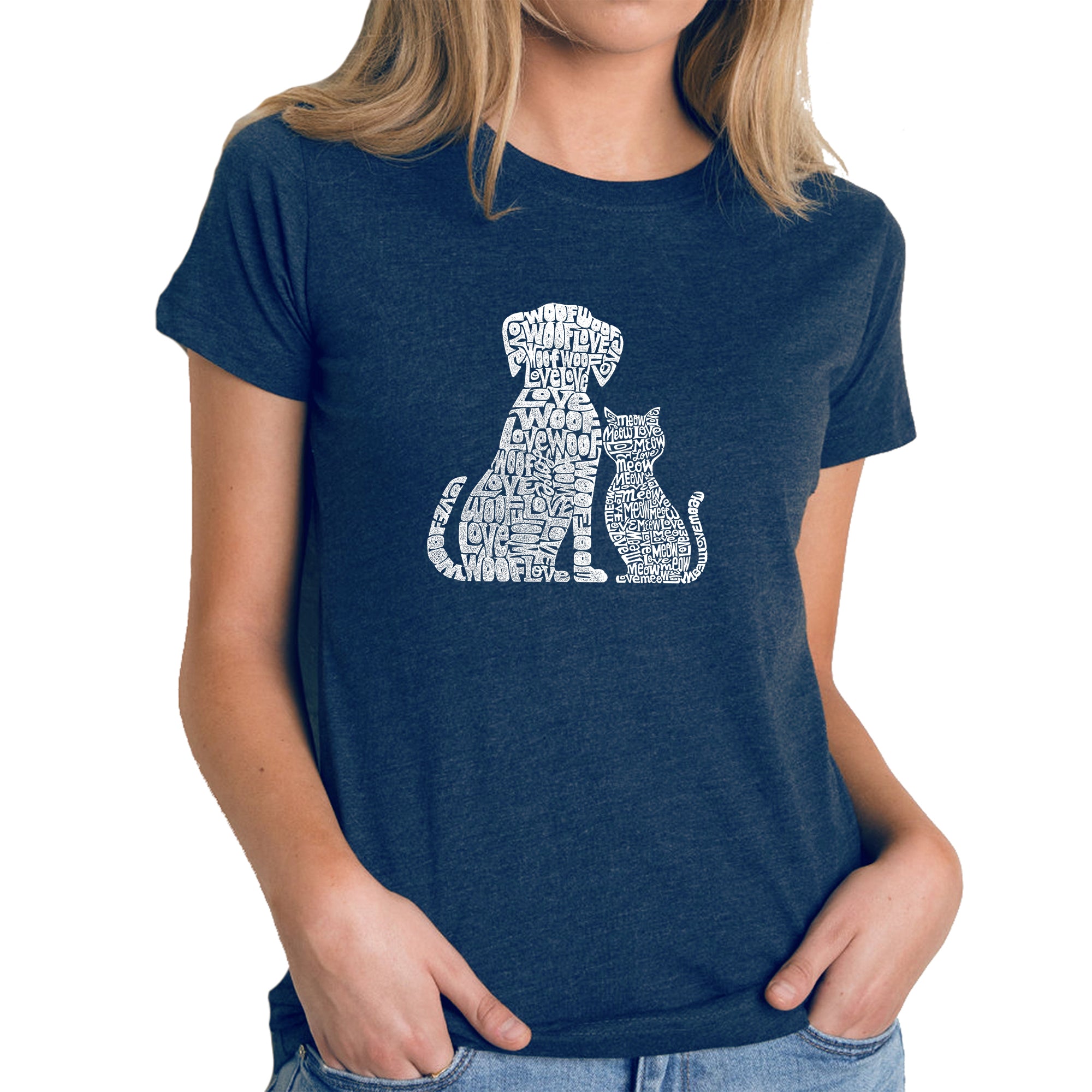 Ultimate Pet Lover's T-Shirt - Women's Premium Word Art Design