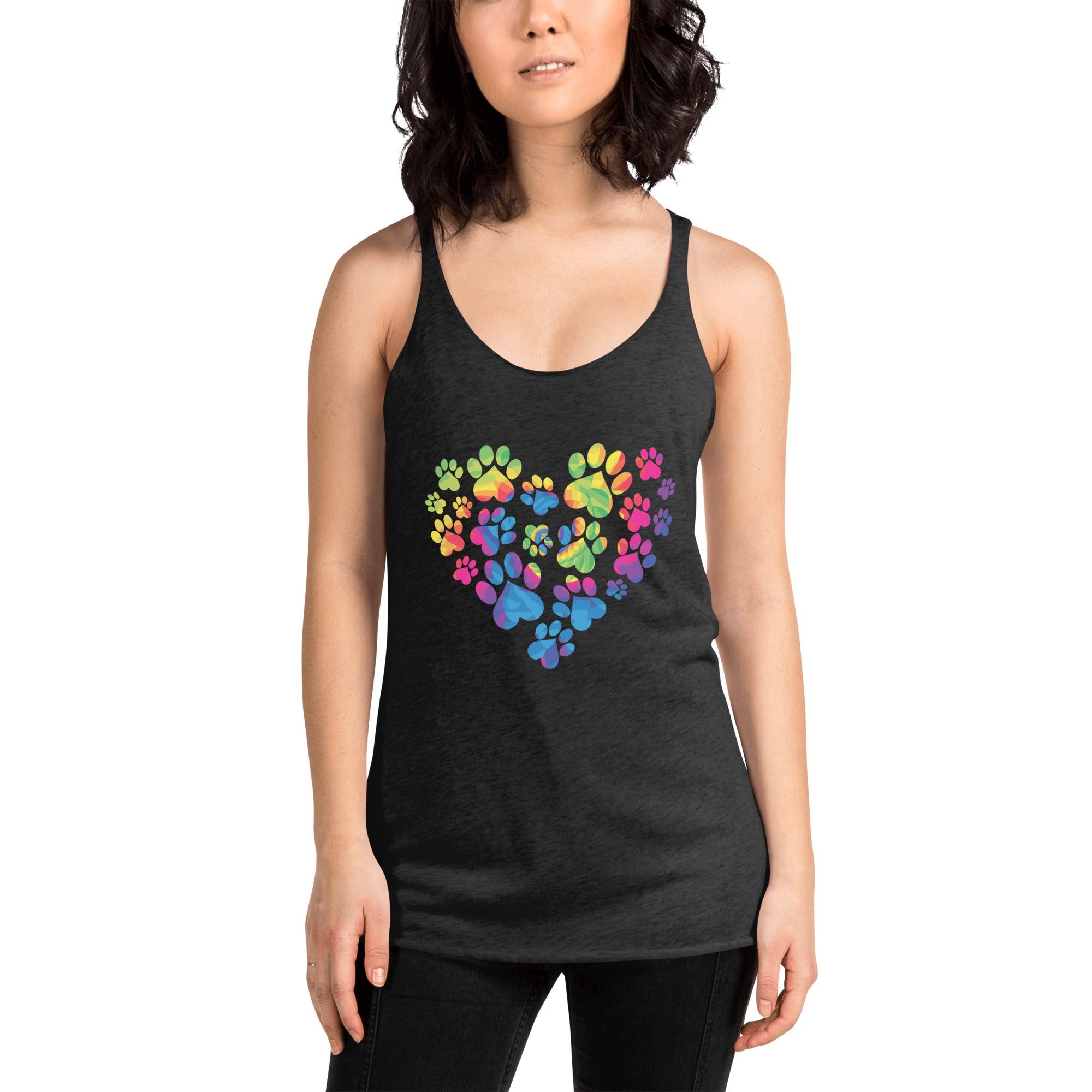 Premium Anniversary Paw Print Love Tank - Celebrate 20 Years of Impact