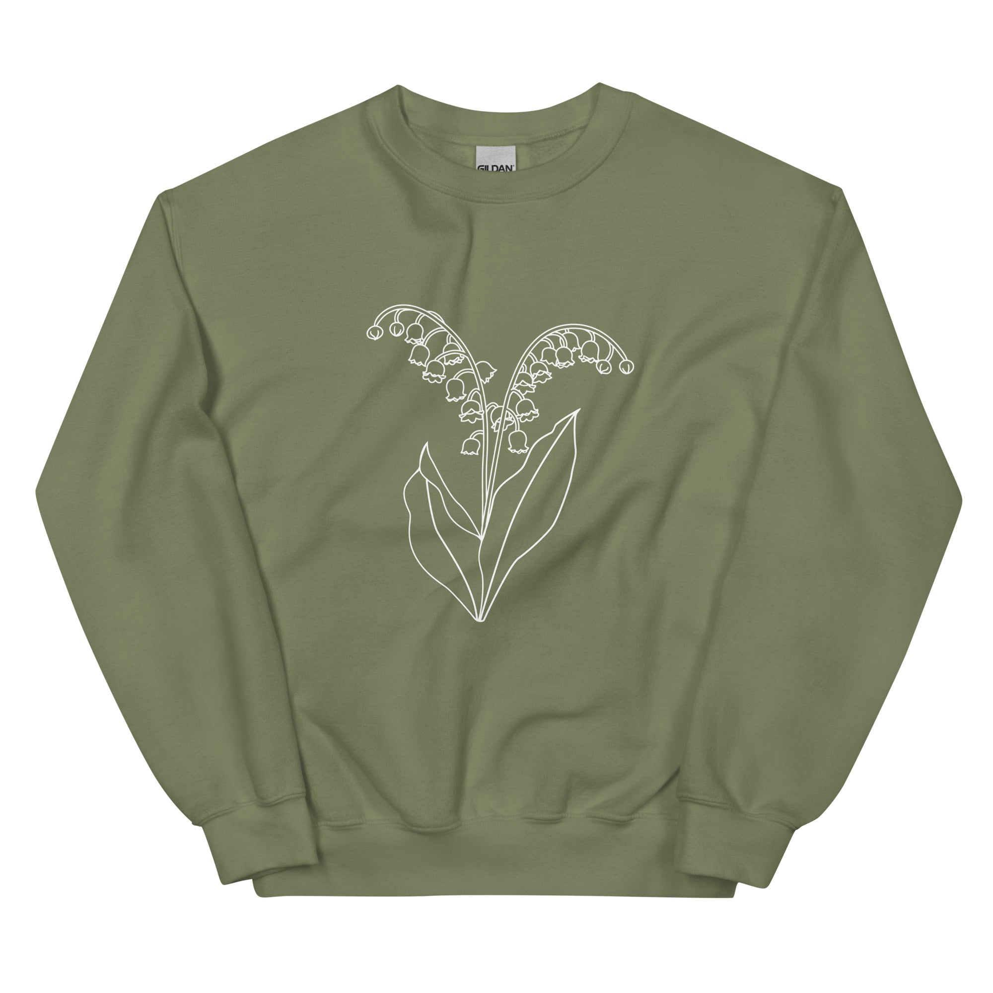 Premium Lily of the Valley Crewneck Sweatshirt - Ultimate Comfort & Style