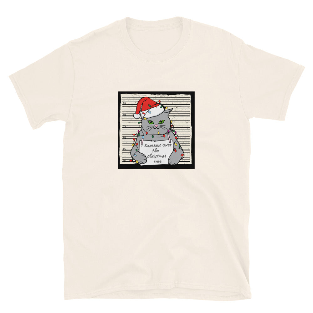 Premium Christmas Shenanigans Cat T-Shirt - Ultimate Holiday Comfort