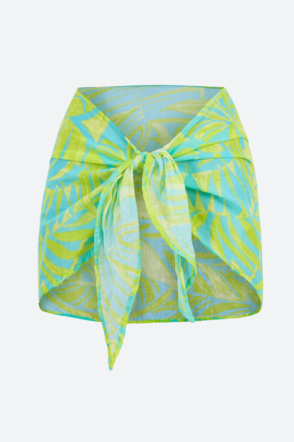 Premium Neon Palms Mini Sarong – Ultimate Beach Wrap