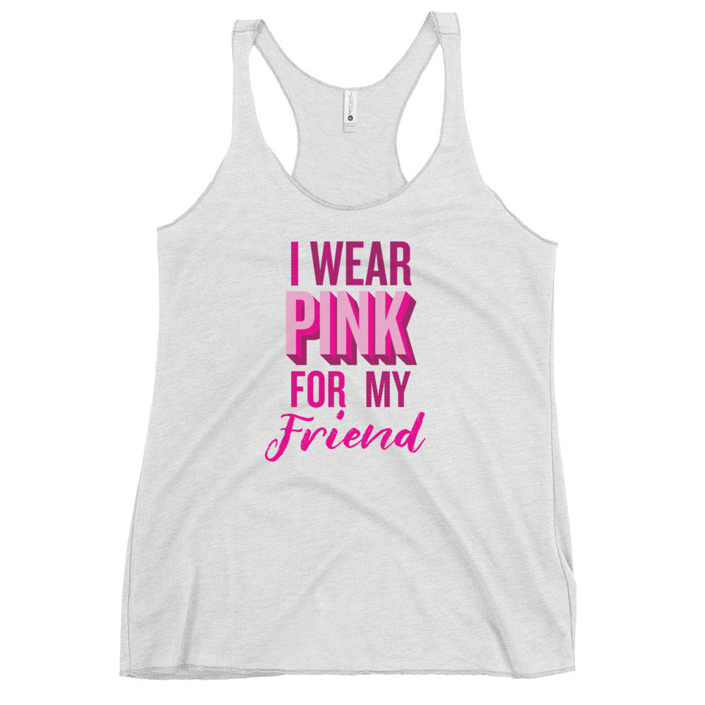 Premium Pink Support Tank - Breast Cancer Awareness