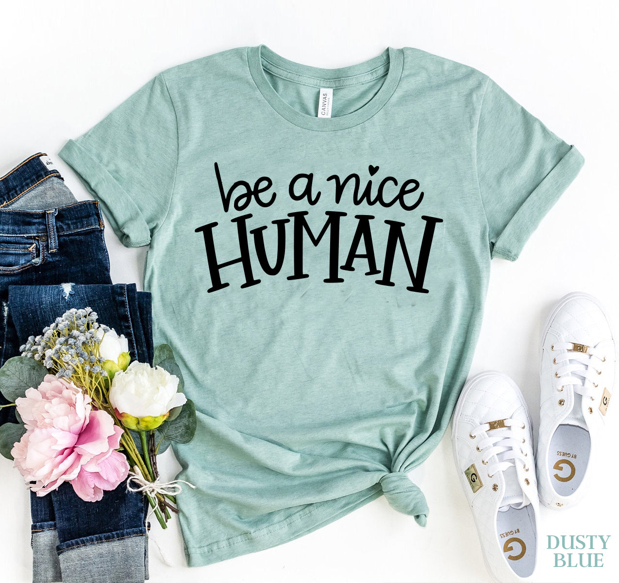 Premium Be A Nice Human T-Shirt - Ultimate Comfort & Style