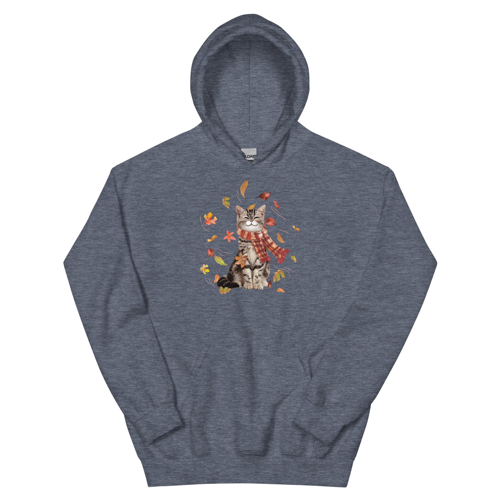 Premium Autumn Kitten Hoodie - Ultimate Cozy Fall Wear