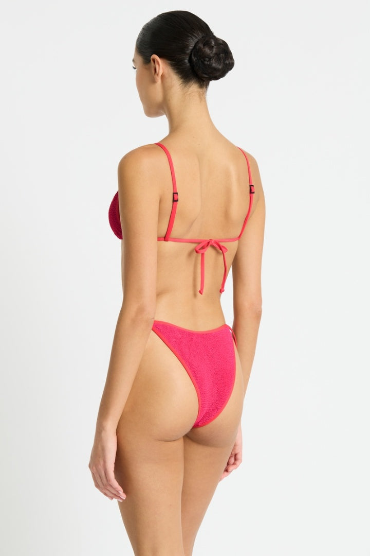 Premium Bound by Bond-Eye Anisha Brief - Raspberry Recycled Eco Swimwear