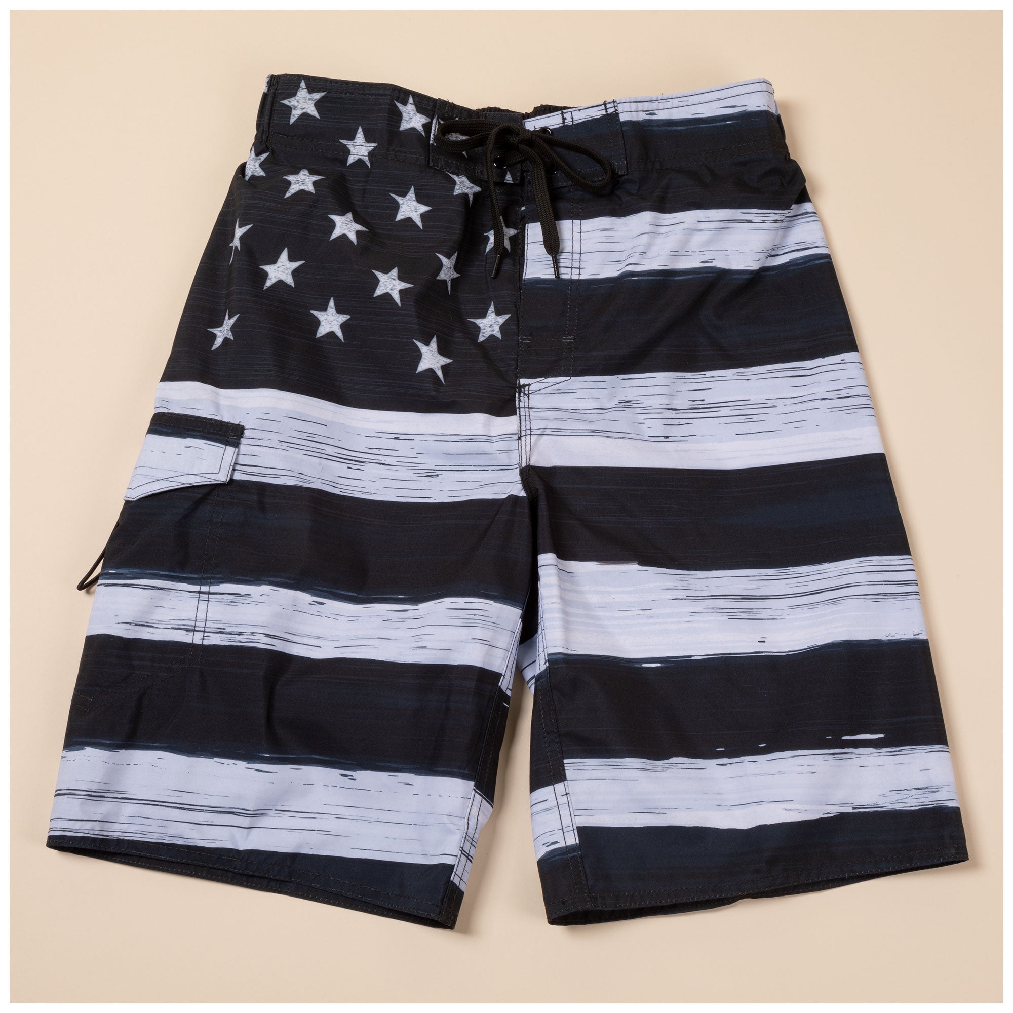 Premium Men's Patriotic Swim Trunks - Ultimate Comfort & Style