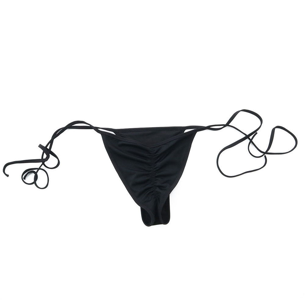 Ultimate Tie-Side Brazilian Bikini Bottom - Cheeky & Ruched