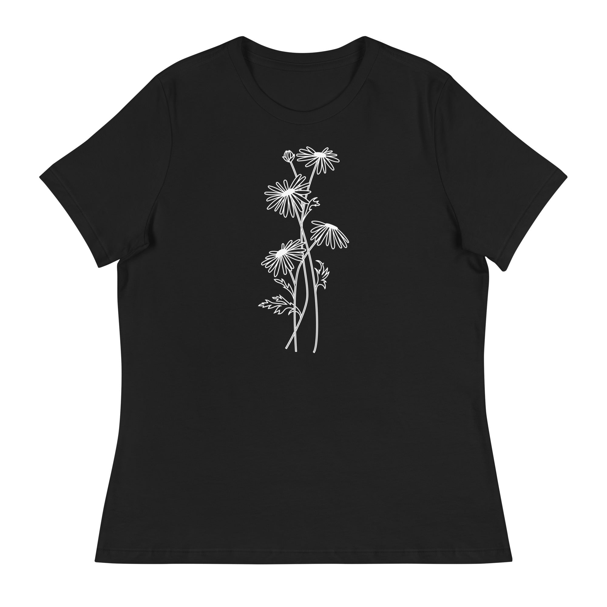 Premium Daisy Women's Relaxed Fit T-Shirt