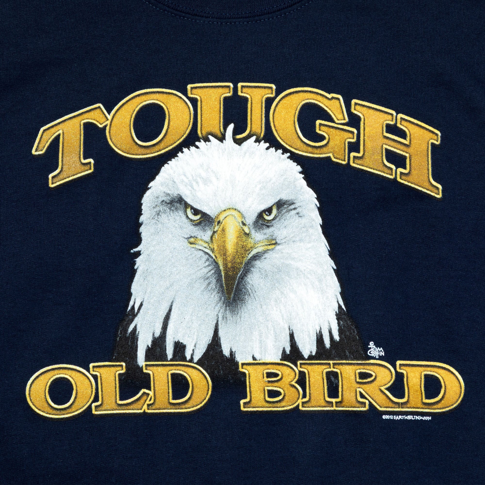 Premium Tough Old Bird Crewneck Sweatshirt - Bold Eagle Design