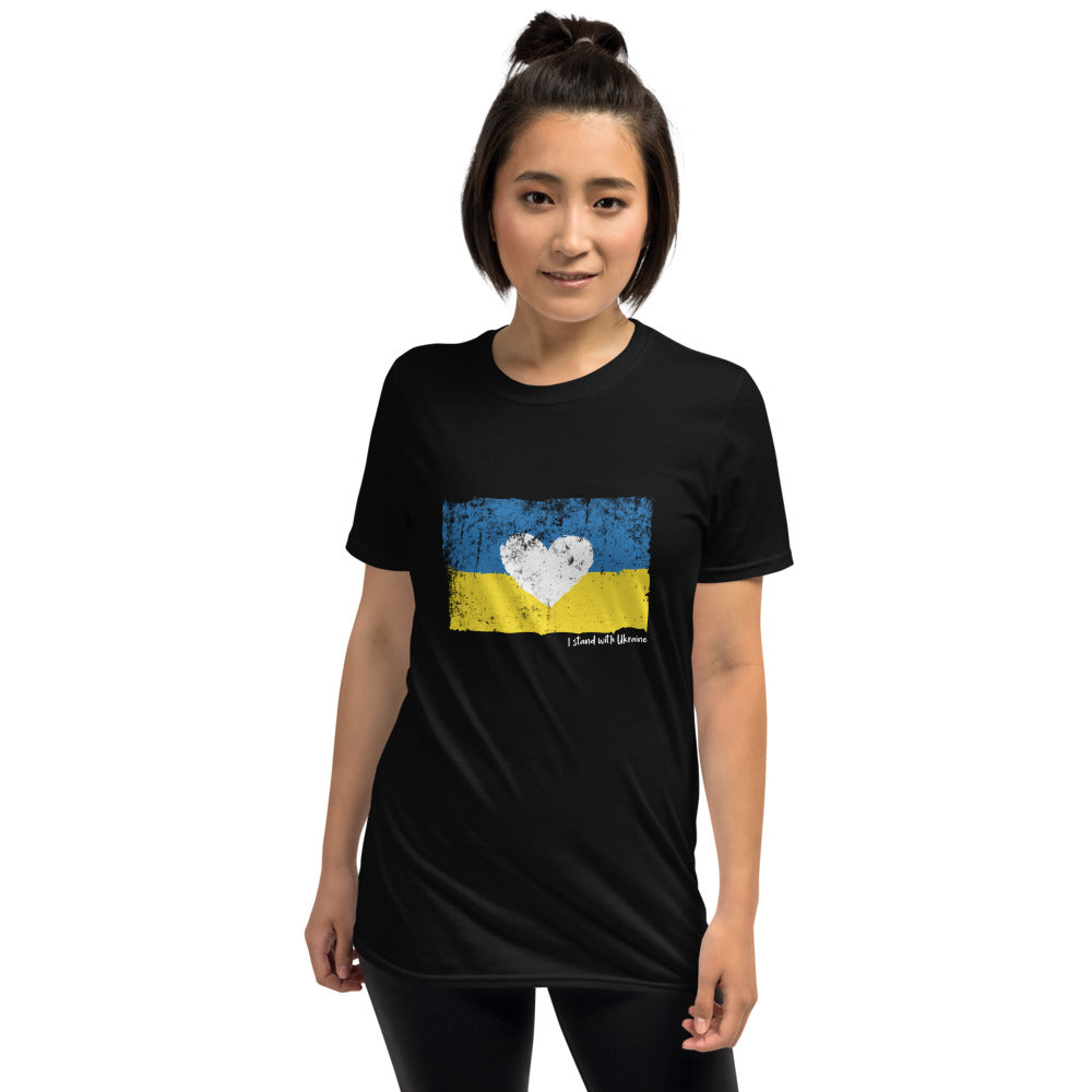 Premium I Stand With Ukraine Cotton Tee - Support with Style