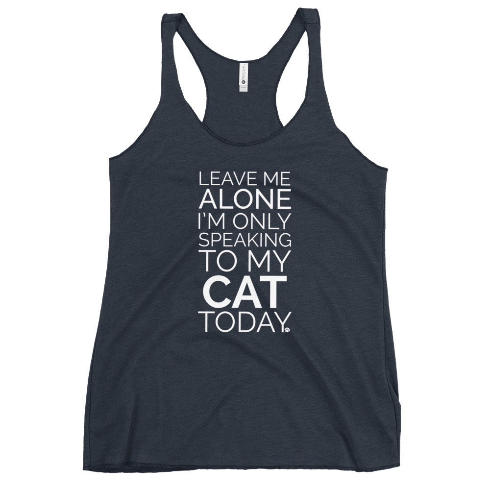 Premium Leave Me Alone Cat Tank - Ultimate Comfort & Style