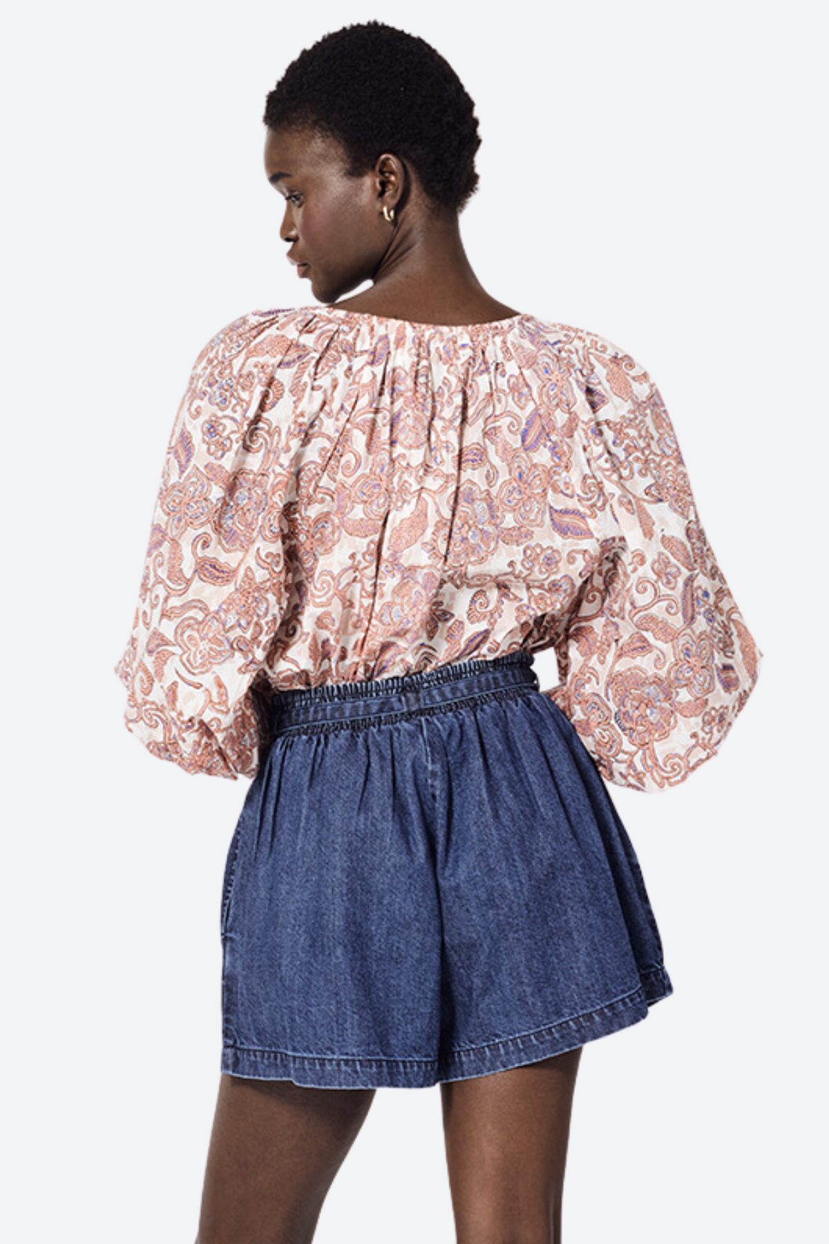 Premium Cleobella Kyla Blouse - Amara Floral Print | Ethical & Stylish