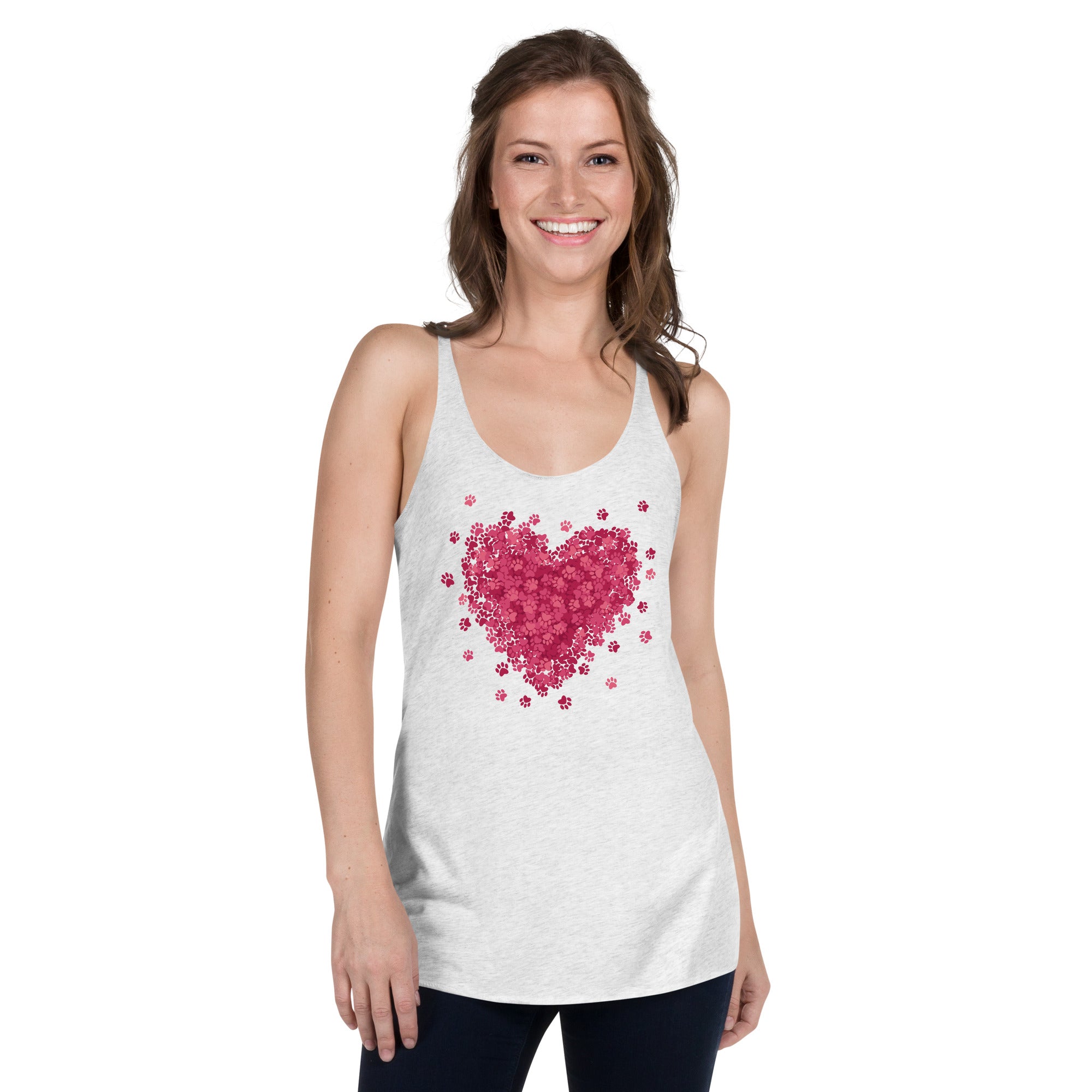 Premium Paw Love Tank Top - Ultimate Comfort for Pet Lovers