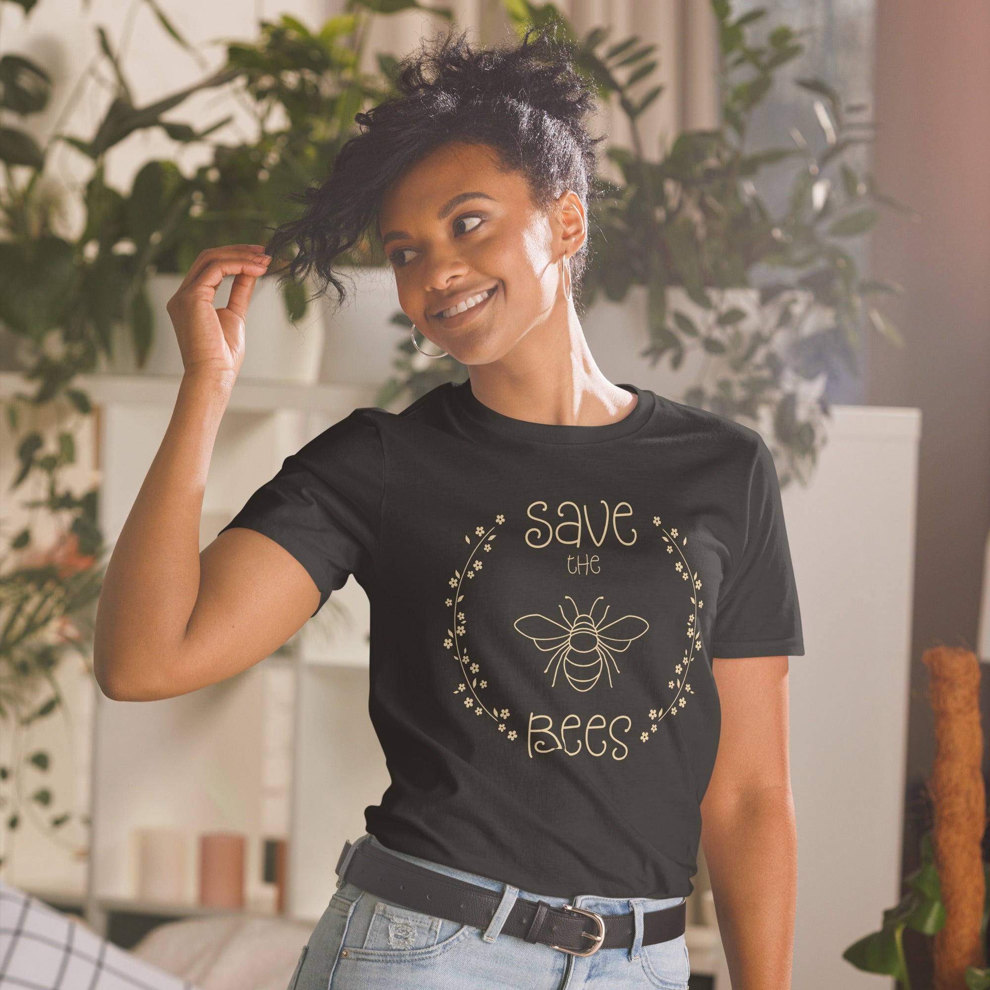 Premium Save the Bees Eco-Friendly T-Shirt