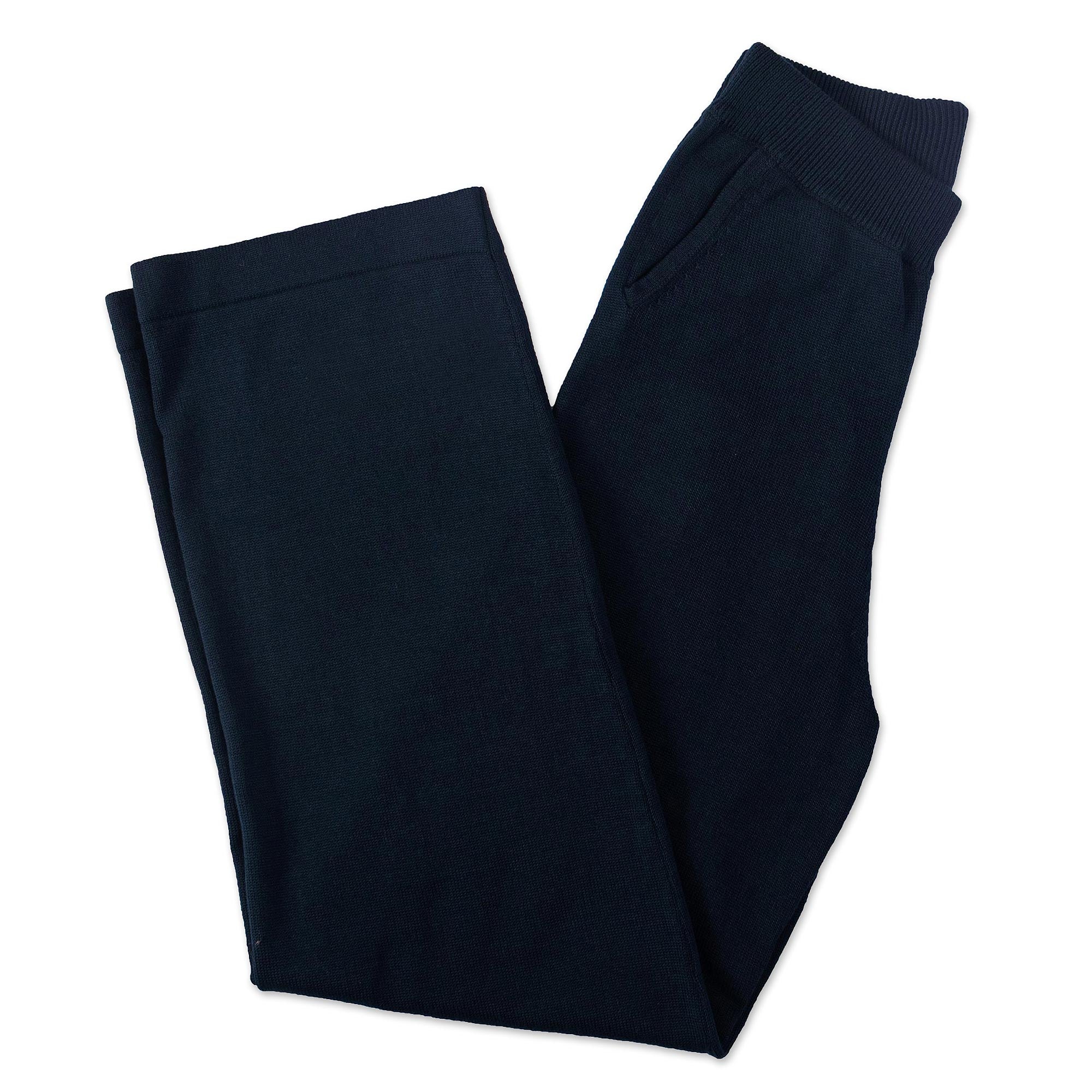 Premium Blue Magic Knit Cotton Blend Lounge Pants