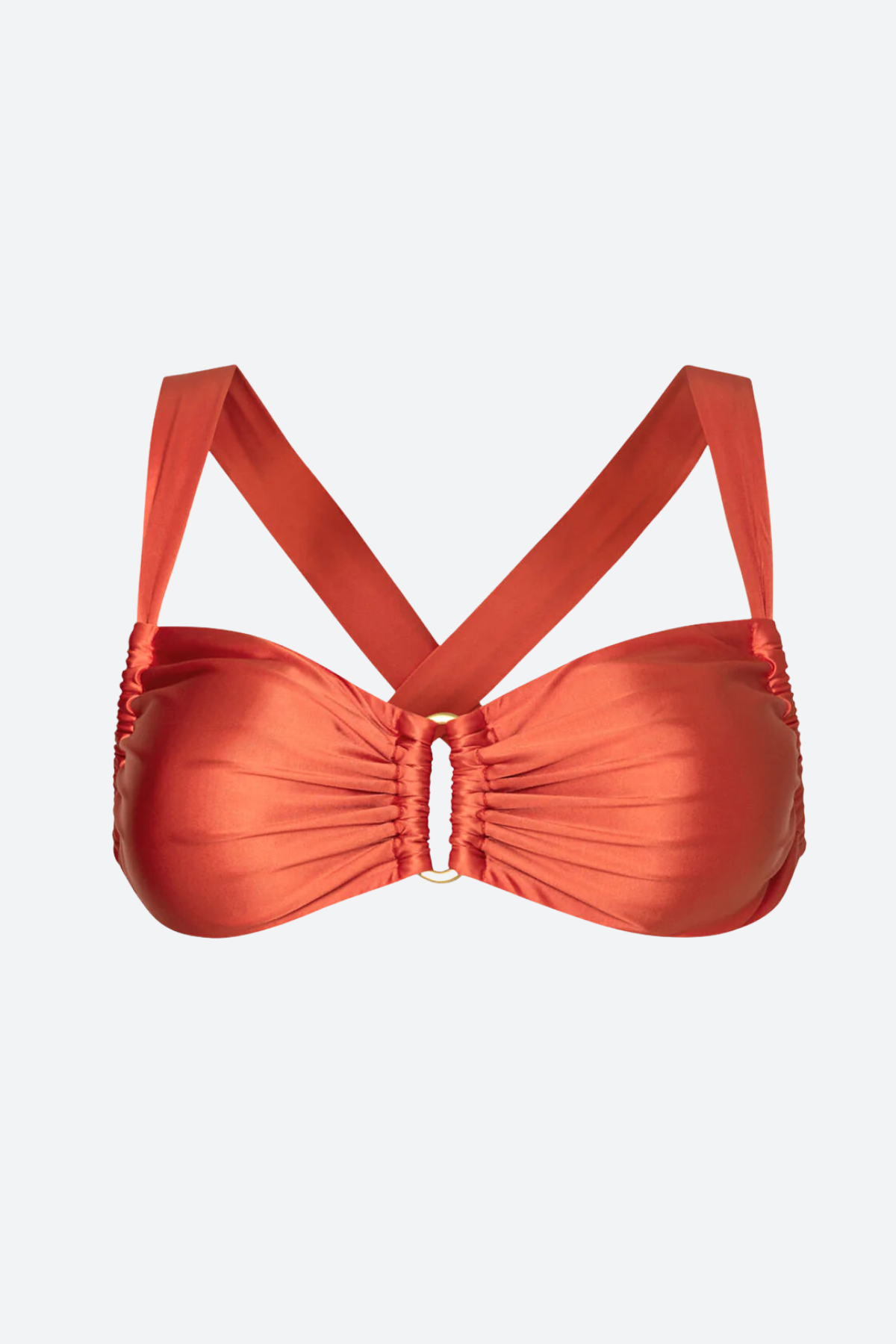 Premium PQ Swim Stevie Halter Top in Tangerine